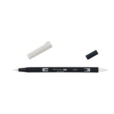 [ABT-N89] TOMBOW Feutre Dessin Double Pointe ABT Dual Brush Pen N89 gris chaud 1