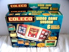 Coleco Video System w/6 Built