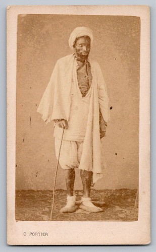 Cdv 1870 mendiant algérien - 1870,