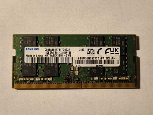 Samsung 16go ddr4 - samsung,