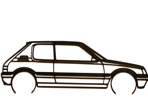 Peugeot 205 gti wall art - 205,