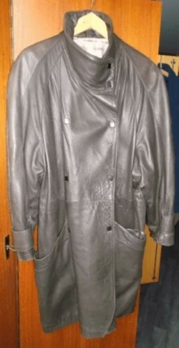 Manteau cuir ample femme - manteau,