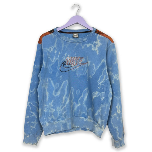 Sweat nike vintage bleu tie - bleu,