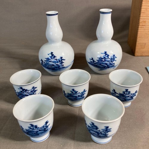 Ensemble saké japonais - ensemble, de