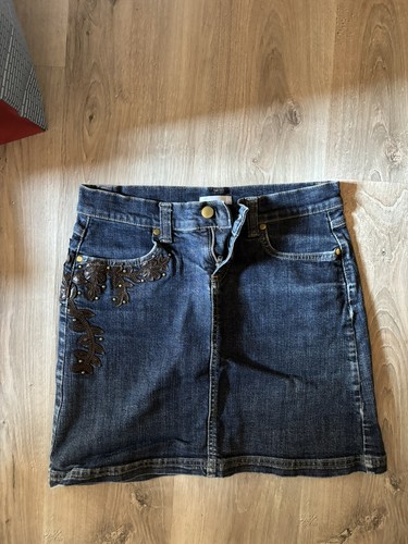 Jupe jean vintage - jupe,