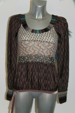 jolie blouse manches longues col rond ONE STEP Taille 36 fr parfait état