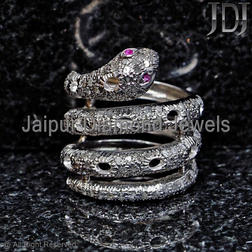 Serpent bague naturel - bague,