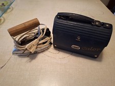 Ancien Fer À Repasser Électrique CALOR Avec Son Etui De Transport . 110v. Déco 