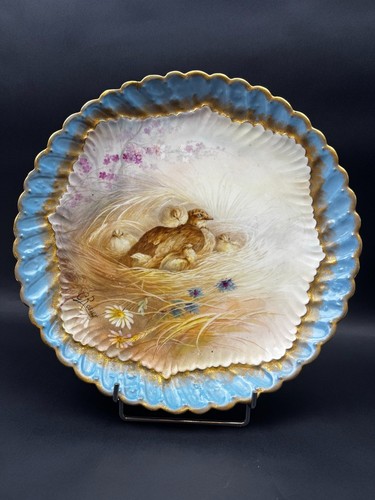 Grand plat porcelaine - plat,