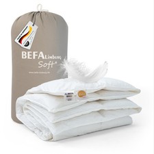 Fabriqué en Allemagne - Couette 155 x 220 cm en 90  plumes et 10  duvet - Pou...