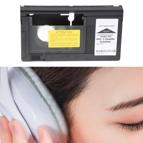 Adaptateur cassette vhs c - de,