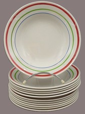 Lot 12 assiettes à soupe en