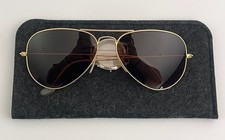 UPCYCLING @ OCCASION LUNETTE DE SOLEIL MIXTE RAY-BAN AVIATOR LARGE METAL RB3025