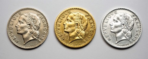 France monnaies 5 - monnaies ,