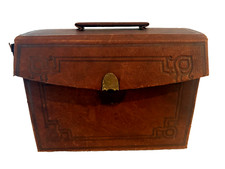 Malette d'opticien en cuir