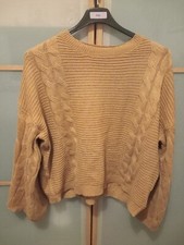 Pull Moutarde / Beige / Doré