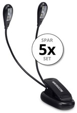5x Set de Lampe 4 LEDs Pupitre