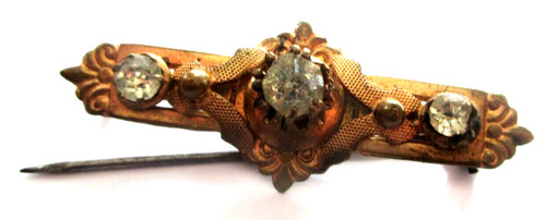 Ancienne broche art déco - , or