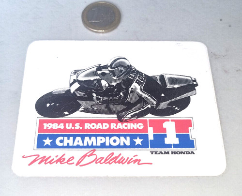 Rare autocollant moto mike - autocollant,