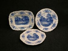 Lot de 3 plats de service