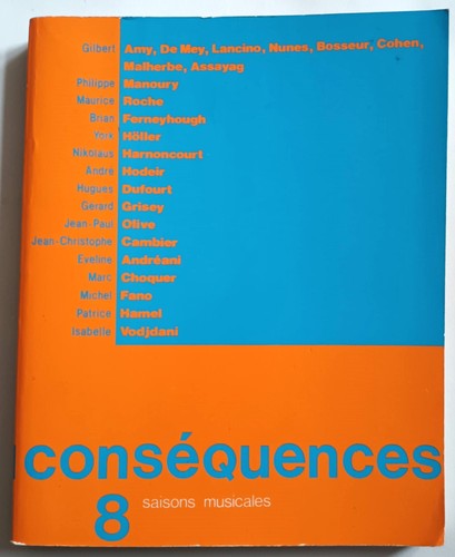 Livre revue conséquences - revue,