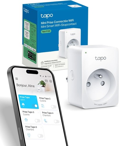 Prise connectée wifi 10a - 10a, type