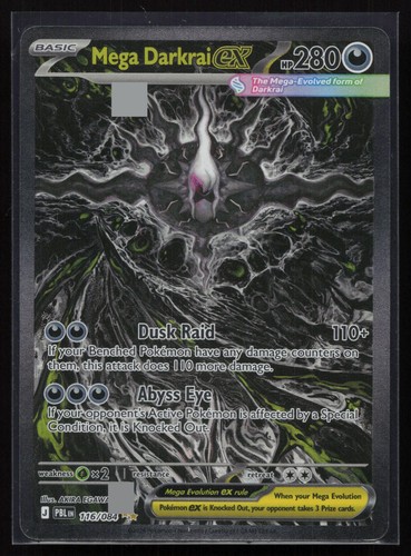 Mega darkrai 116 084 - mega, ex