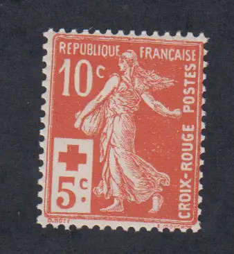 Timbre 147 croix - timbre,