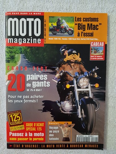Moto magazine 129 8 - moto, 7-8/1996