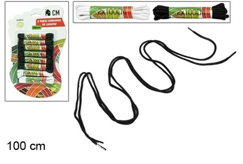Paire lacets 100cm - paire, de