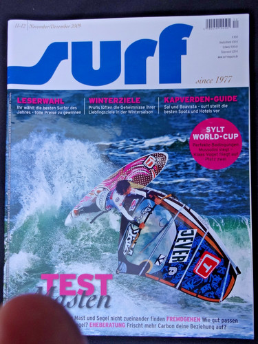 Surf magazine gun sails - magazine, 11/09,gun