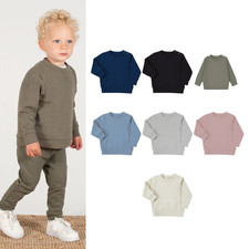 Larkwood sweat-shirt durable enfant lw800 - sweat-shirt col rond