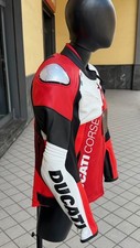 Veste Moto En Cuir Ducati Corse C6 Ro-Bi-Ne 50 - 981074250