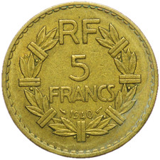 #17640 - 5 francs 1940