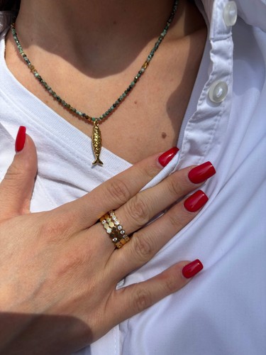Collier poisson avec chaine