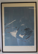 Lithographie Femme nue