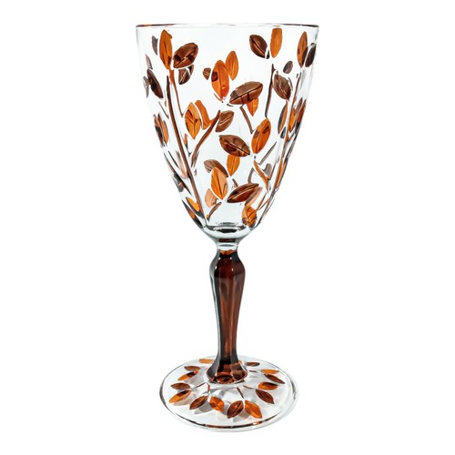 Murano verre vin - verre, marron