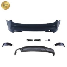 Pare-chocs arrière pack AMG pour MERCEDES classe C w204 berline de 2007 à 2014