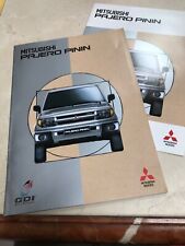 RARE Catalogue prospectus MITSUBISHI PAGERO PININFARINA 4x4 GAMME 2000