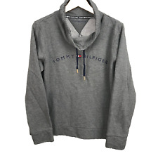 Tommy Hilfiger sweat homme taille L gris sport sweatshirt mens grey pull over