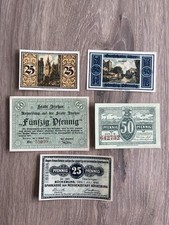 Lot De 15 Billets Allemand (Notgeld) (70)De 1920 A 1922 . Dans L’état
