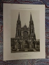 ROUEN - Façade de l'Eglise