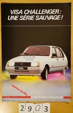 CITROEN VISA CHALLENGER Série Spéciale Prospectus Fr 4 pages 03/1985