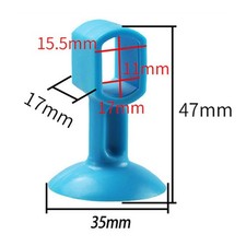 Porte Butoir de Porte Verre