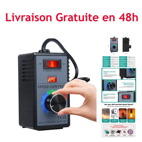 Variateur vitesse moteur - vitesse,
