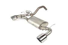 Fiat 500 Et 595 Abarth Échappement Avec clapet deux voies Double Sortie 100 MM