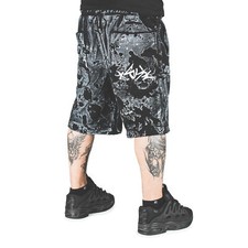 BERMUDA IN FELPA UOMO BAGGY, HIP HOP, RAP E SKATE - THE BLUESKIN bfe07