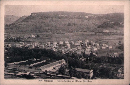 Cpa ornans cités jardins - 25, citÉs-jardins