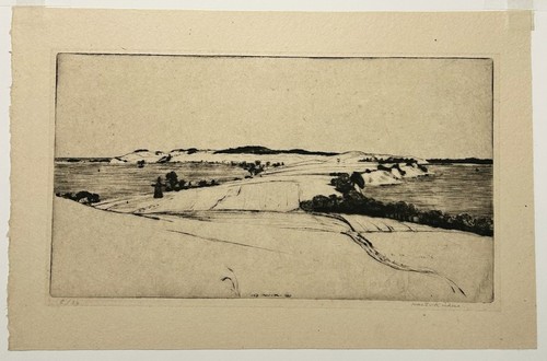 Walt kuhn paysage avec - -[paysage, un
