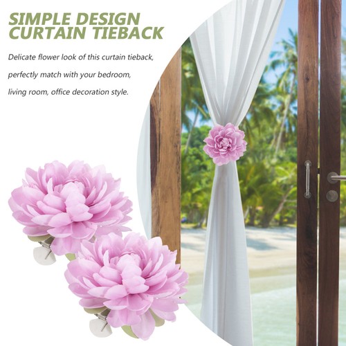 Pcs embrase rideau fleur - embrase,